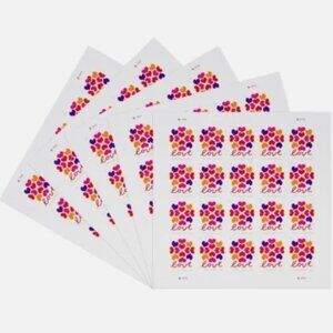 2019 USPS Heart Blossoms Forever Love Stamps 1000 stamps